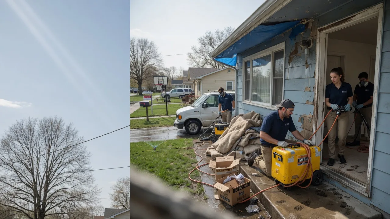 Basement Flood Cleanup in Mount Pleasant, TX near me